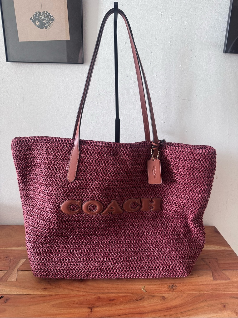 Coach City Tote Bag With Charm - Picture 3 of 7
